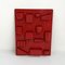 Portaoggetti da parete Ustensilo rosso di Dorothee Becker Maurer per Design M, anni '60, Immagine 1