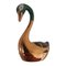 Mid-Century Porcelain Swan in 24k Gold from Artlynsa. Spain 7