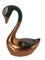 Mid-Century Porcelain Swan in 24k Gold from Artlynsa. Spain, Image 6