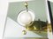 Mid-Century Italian Brass and Smoked Glass Sconce from Cristal Art, Image 2