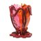 Clear Fuchsia, Clear Orange, Matt Bordeaux Indian Summer Extracolor Vase by Gaetano Pesce for Fish Design 1