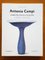 Mid-Century Azure & Grey Ceramic Umbrella Stand by Antonia Campi for S.C.I. Laveno 11