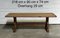 French Bleached Oak Farmhouse Dining Table 16