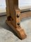 French Bleached Oak Farmhouse Dining Table, Image 10