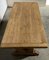 French Bleached Oak Farmhouse Dining Table 12