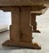 French Bleached Oak Farmhouse Dining Table 9