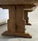 French Bleached Oak Farmhouse Dining Table, Image 9