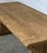French Bleached Oak Farmhouse Dining Table, Image 17
