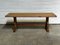 French Bleached Oak Farmhouse Dining Table 1