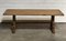 French Bleached Oak Farmhouse Dining Table 22