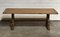 French Bleached Oak Farmhouse Dining Table, Image 22