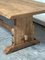 French Bleached Oak Farmhouse Dining Table 21