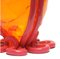 Clear Orange, Matt Fuchsia Indian Summer Vase by Gaetano Pesce for Fish Design 2