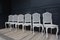 French White Chairs, Set of 6 5