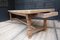 Large Oak Wood Dining Table 20