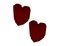 Queen Heart Stool by Royal Stranger, Set of 2, Image 1