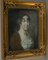 Portrait Paintings of Jean Pierre Casadabon & Christine Lerient, 1800s, Pastel, Framed, Set of 2, Image 3