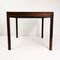 Small Square Rosewood Coffee Table, Denmark, 1960s, Image 2