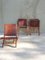 Chaises Pliantes et Table Basse Ronde en Cuir par Angel Pazamino pour Meubles De Estilo, Equateur, 1960s, Set de 4 12