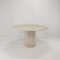 Italian Travertine Garden or Dining Table, 1970s, Image 1