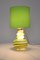 Vintage Glass Table Lamp, Italy, 1960s 5