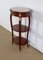 Small Louis XVI Style Solid Mahogany Side Table, Image 3