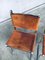 Vintage Leather Dining Chairs, France, 1970s, Set of 5 9