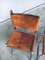 Vintage Leather Dining Chairs, France, 1970s, Set of 5, Image 9