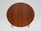 Mid-Century Danish Dining Table & Chairs in Teak & Leatherette by Hans Olsen for Frem Røjle, 1960s, Set of 5, Image 7