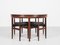 Mid-Century Danish Dining Table & Chairs in Teak & Leatherette by Hans Olsen for Frem Røjle, 1960s, Set of 5, Image 1