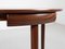 Mid-Century Danish Dining Table & Chairs in Teak & Leatherette by Hans Olsen for Frem Røjle, 1960s, Set of 5, Image 5