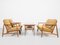 Mid-Century Danish Sofa Set in Oak & Teak by Tove & Edvard Kindt-Larsen for France & Daverkosen, Set of 3 4