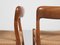 Mid-Century Danish Model 75 Dining Chairs in Teak & Original Paper Cord by Niels Otto Møller, Set of 6 7