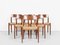 Mid-Century Danish Model 75 Dining Chairs in Teak & Original Paper Cord by Niels Otto Møller, Set of 6 1