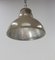 French Holophane Style Tole and Glass Pendant Lamp, 1960s, Image 5