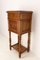 French Art Nouveau Red Marble Bedside Cabinet, 1900s 4