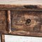 Antique Elm Console Table, Image 4