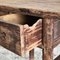 Table Console Antique en Orme 5