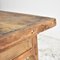 Antique Elm Console Table 6