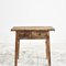 Antique Elm Console Table 2