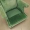 Green Velvet Armchair from Lev & Lev, 1950s 7