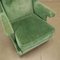Green Velvet Armchair from Lev & Lev, 1950s 6