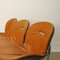Sabrina Leather Chairs by Gastone Rinaldi for Rima, Italy, 1960s, Set of 4 3