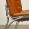 Sabrina Leather Chairs by Gastone Rinaldi for Rima, Italy, 1960s, Set of 4 6