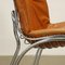 Sabrina Leather Chairs by Gastone Rinaldi for Rima, Italy, 1960s, Set of 4, Image 6