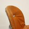 Sabrina Leather Chairs by Gastone Rinaldi for Rima, Italy, 1960s, Set of 4 4
