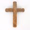 Vintage Carved Wood Crucifix 9