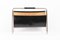 Leather and Brass Magazine Rack from Carl Auböck, Austria, 1960s, Image 3