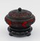 Enamelled Cloisonnet Box with Wooden Base, China, 1980s 8