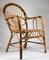 Large Bamboo Armchair, Italy, 1960s 2